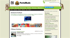 Desktop Screenshot of portalbudo.com.ar